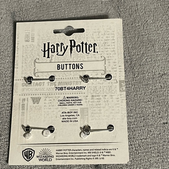 Harry Potter Button Set - Picture 2 of 3